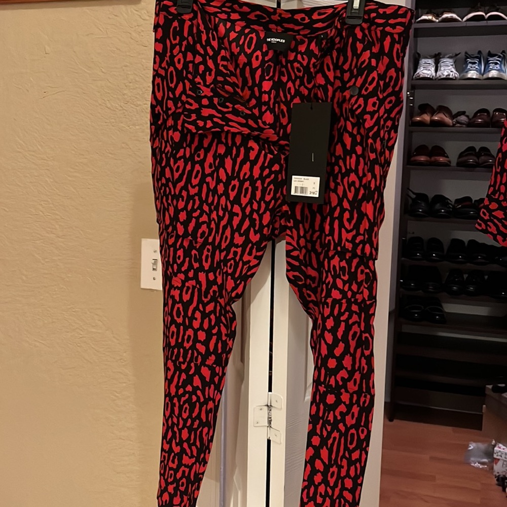 The Kooples LEO skinny silk blen trouser and matching blouse